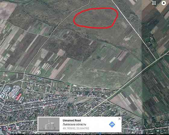 Продаж земельної ділянки 8 соток на вул. Львівська Городок