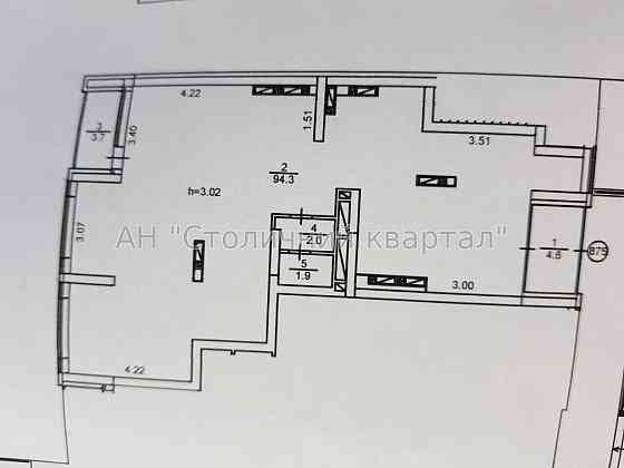 Оренда торгове приміщення на Тираспольська вул., 47 приміщень - 1, поверх - 1/16 Київ