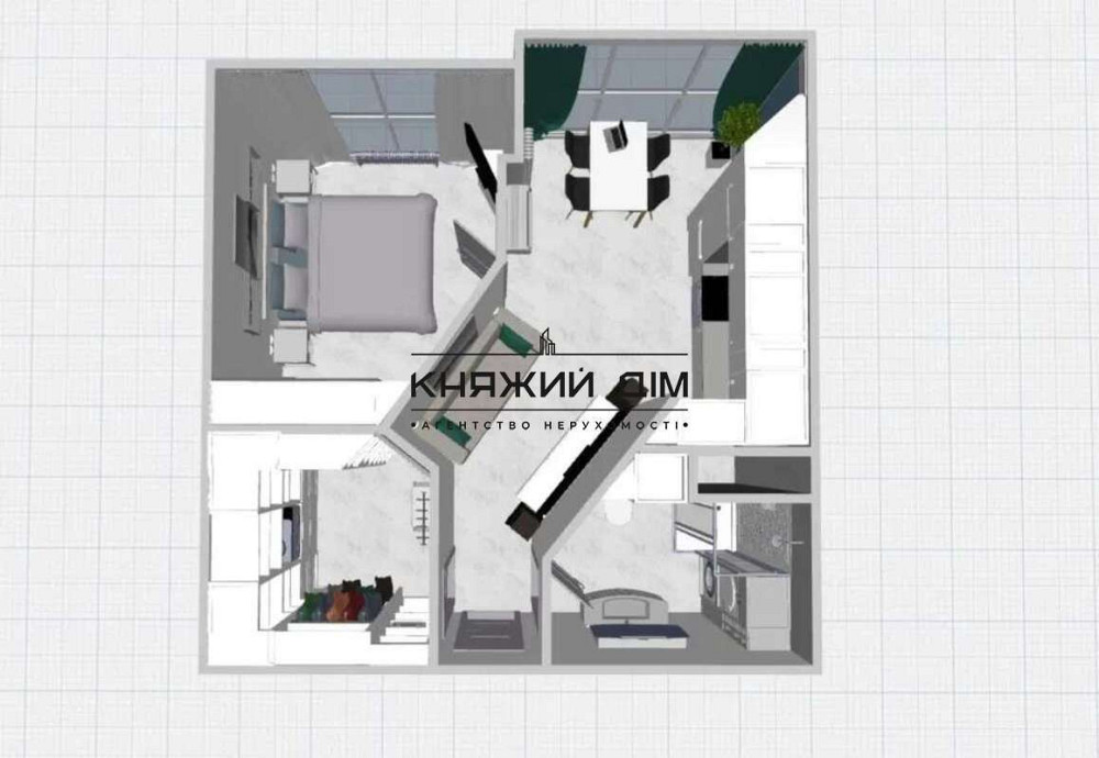 Продаж 1 кімнатної квартири Позняки, ул. Ревуцкого 40-б. ЖК «Лебединий Київ - фото 5