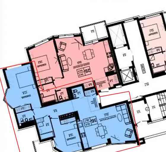 Продаж Квартира 3-кімнатна, 14/16 поверх Тернопіль