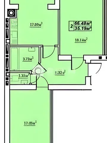 Продажа 2к Квартира 59 кв.м ЖК Сафрон Луцк - изображение 6