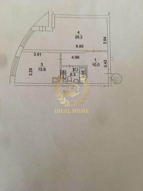 Продаж 1-кімнатної квартири біля метро Позняки Київ - фото 3