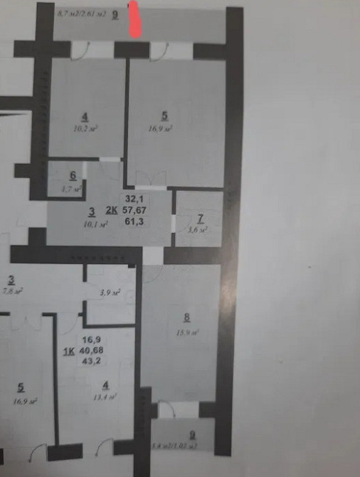 Продаж Квартира 2-кімнатна, 2/10 поверх на Декабристів, 58  - фото 10