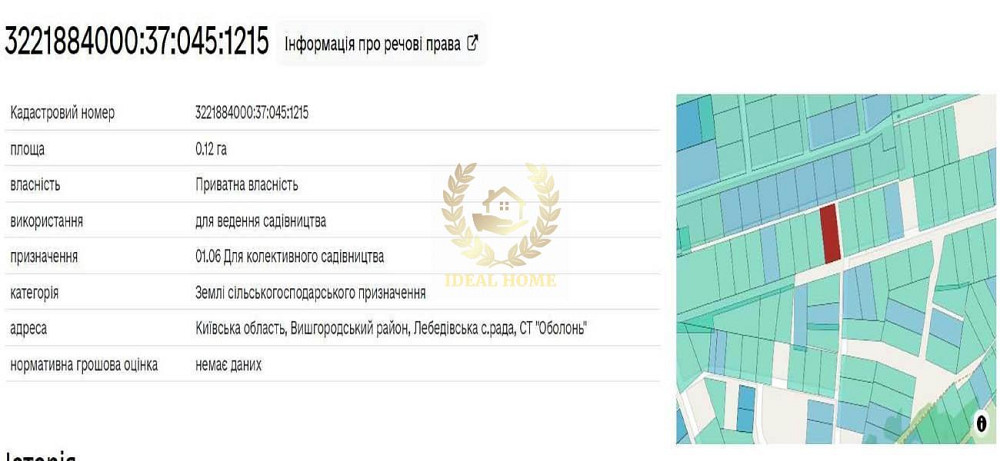 Продаж земельної ділянки 12 соток на 10-я Садовая ул. Khotianivka - photo 11