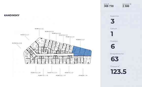 Продаж Квартира 2-кімнатна, 21/22 поверх на Французский ул. Одеса