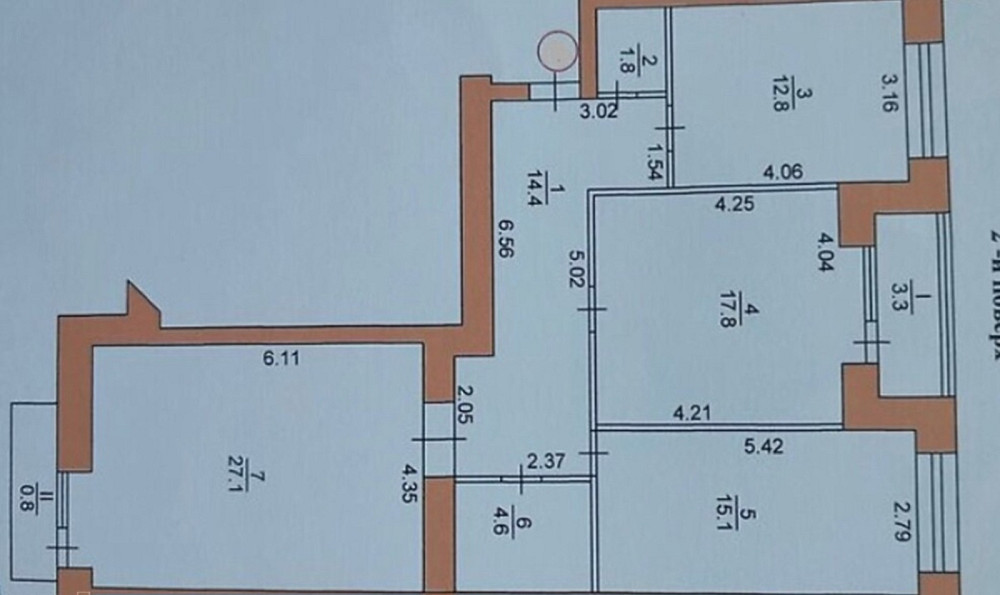 Продається 3 кімнатна квартира 97,7м.кв, вул.Глибока Тернопіль - фото 12