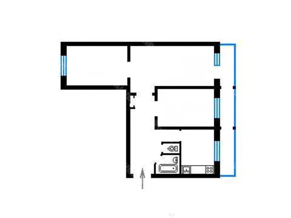 Оренда Квартира 3-кімнатна, 7/9 поверх на Лісовий проспект, 15 Киев - изображение 12