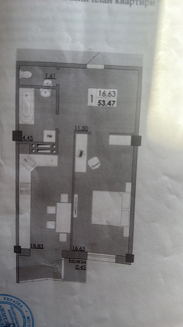 Продаж Квартира 2-кімнатна на ул. Давида Ойстраха (ул. Затонского), 30/1 Одеса - фото 2