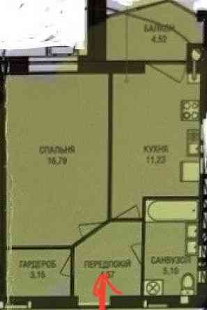 Продаж Квартира 1-кімнатна, 2/10 поверх на вул. Святослава Ріхтера Житомир