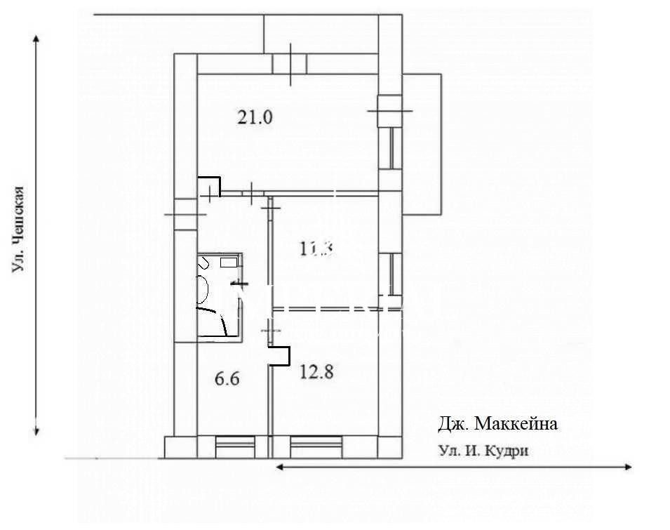 Оренда 3к Квартира 65 кв.м Джона Маккейна вул. Київ - фото 2