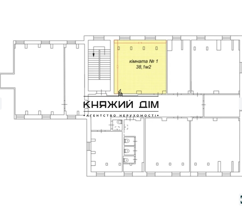 Оренда офісне приміщення на Межигорская ул. поверх - 4/5 Київ - фото 6