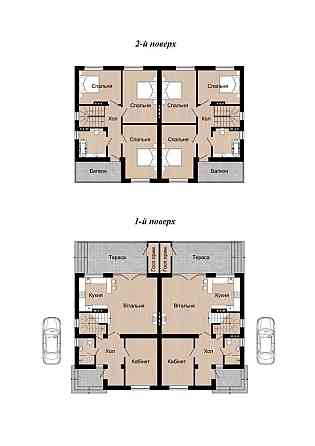 Продаж 2-поверховий  з ділянкою 3.5 сот 130 кв.м 5 кімн.  Домажир