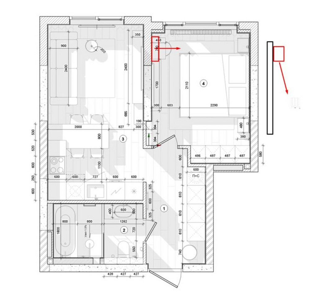 Продаж Квартира 1-кімнатна, 14/26 поверх на Миколи Кибальчича, 2 Київ - фото 5