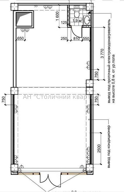 Оренда торгове приміщення на Мишуги Олександра вул., 10 приміщень - 1, поверх - 1/2 Kiev - photo 2