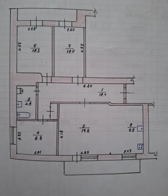 Продаж 4к Квартира 82 кв.м Вокзал Zhytomyr - photo 1