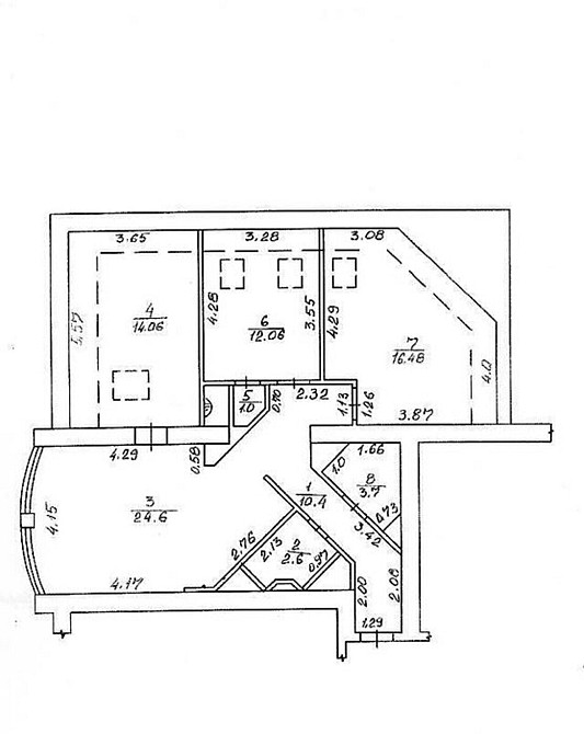 Продаж Квартира 3-кімнатна, 8/8 поверх на вул. Коновальця Івано-Франківськ - фото 8