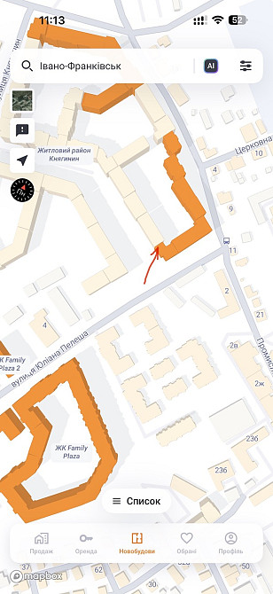 Продаж Квартира 1-кімнатна, 3/12 поверх на вул. Княгинин Івано-Франківськ - фото 8