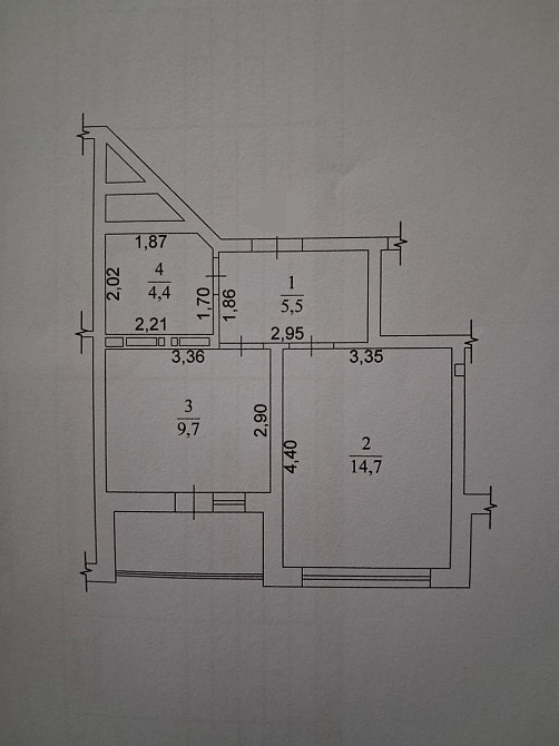 Продаж Квартира 1-кімнатна, 9/16 поверх на Мальовнича вул., д. 3 Київ - фото 4